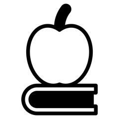 apple with book dualtone 