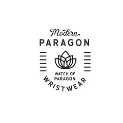 Fototapeta premium vintage watch Logo design illustration for watch company.combine classic and modern elements 3