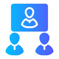 telepresence Gradient icon