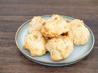 手作りのバナナスコーン