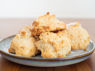 手作りのバナナスコーン