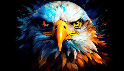 portrait of a eagle