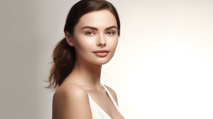 スキンケア・ビューティーイメージの女性
