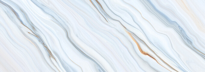 Obraz premium Marble rock texture blue ink pattern liquid swirl paint white dark that is Illustration panorama background for do ceramic counter tile silver gray that is abstract waves skin wall luxurious art ideas