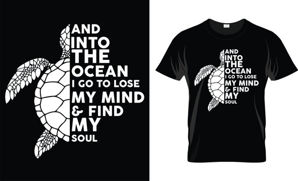 And Into The Ocean I Go To Lose My Mind & Find My Soul