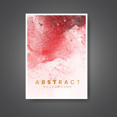 Cards with watercolor background. Design for your cover, date, postcard, banner, logo.