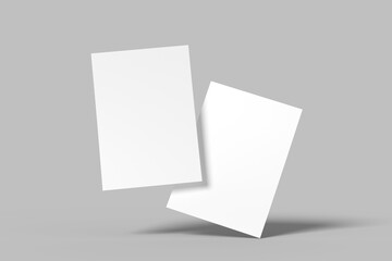 A4 Flyer blank Mockup