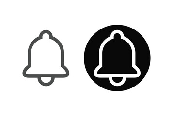 Notification Bell Icon Vector