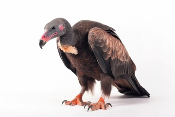 Obraz premium Vulture isolated on white background