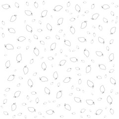 Seamless pattern with apples on a white background.