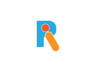 Ri logo , ir logo make with vector