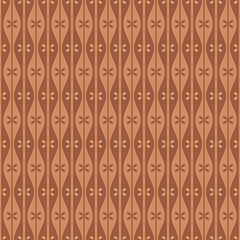 Japanese Loop Wave Stripe Vector Seamless Pattern
