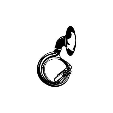 saxophone music instrument silhouette