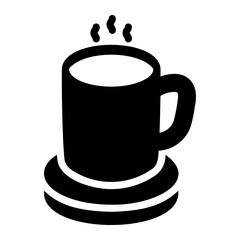 hot drink Solid icon