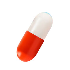 Realistic white pills. 3D drugs medicine capsules and vitamins, healthcare pharmacy tablets. Vector.