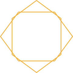 Polygonal Geometric Line-05