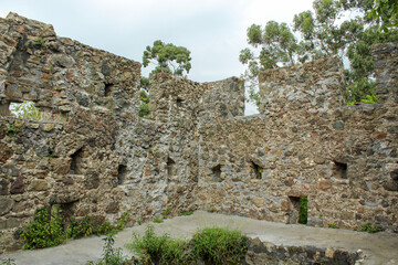 Old byzantine Gonio Aphsaros medieval fortress, Batumi, Georgia.