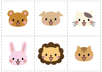 口を開けている動物6種