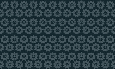Flowers geometric pattern. for wallpaper wrapping, pattern filling, web background, texture. Vector Illustration.