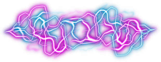 Mesmerizing Colorful Electric Wave Patterns