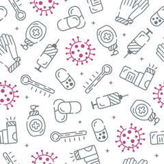 light pattern medicine covid 19 gloves antiseptic virus vector