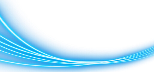 Glowing Neon Line Networks