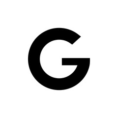 Vector Letter gg uppercase minimalist art monogram. Creative Maze vector linear for Title, Header, Lettering, Logo. Labyrinth Line art style on white background. Modern Design.