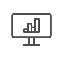 Success and growth related icon outline and linear symbol.
