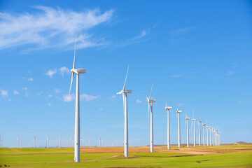 Wind turbine generators for green electricity production