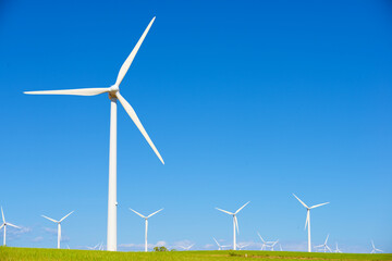 Wind turbine generators for green electricity production