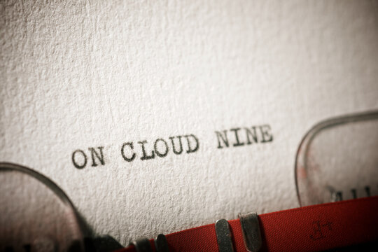 On cloud nine text