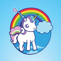 Cute Magical Unicorn