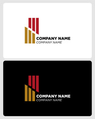 set logo of cards with barcode