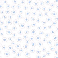 Cute pastel pattern background