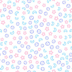 Cute pastel pattern background