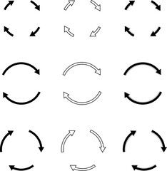 シンプルなサイクル図