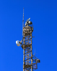 Telecommunication Antennas in the Cabo de San Antonio in Javea
