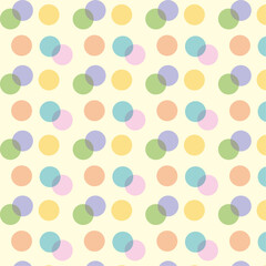 pastel circle pattern baby background