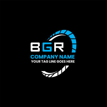 BGR letter logo creative design with vector graphic, BGR simple and modern logo. BGR luxurious alphabet design  