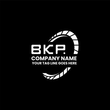 BKP letter logo creative design with vector graphic, BKP simple and modern logo. BKP luxurious alphabet design  