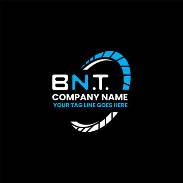 BNT letter logo creative design with vector graphic, BNT simple and modern logo. BNT luxurious alphabet design  