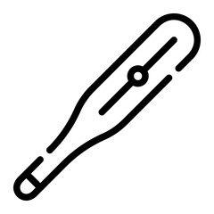 thermometer Line Icon