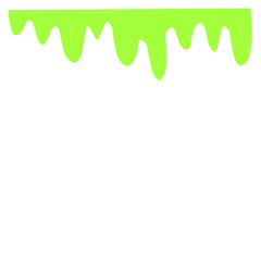 Green Slime Dripping 