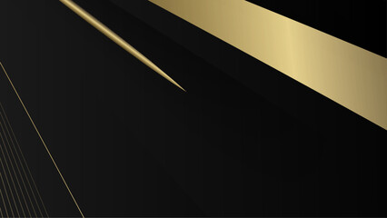 Abstract golden lines wallpaper background