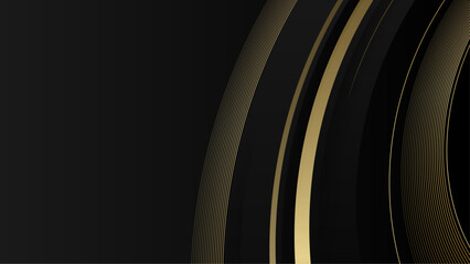 Abstract golden lines wallpaper background
