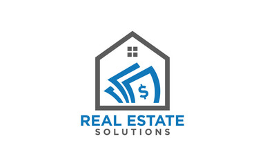 House logo real estate company vector template