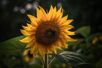 Fototapeta premium close up of sunflower