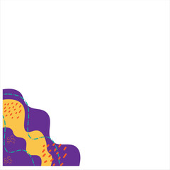 Abstract Pattern Corner