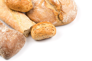 Composition with bread