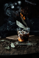 glass of whiskey - 602898138